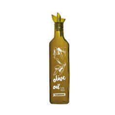 Акція на Бутылка для масла Herevin Oil&amp;Vinegar Bottle-Green-Olive Oil 0.5 л 151431-068 від Podushka