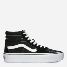 Акція на Жіночі кеди високі Vans VN0A3TKN6BT1 37 Чорні від Rozetka