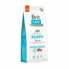 Акция на Корм для цуценят Brit Care Puppy гіпоалергенний, з ягням, 12 кг от Eva