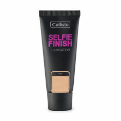Акция на Тональний крем для обличчя Callista Selfie Finish Foundation SPF 15, 120 Cashmere Beige, 25 мл от Eva