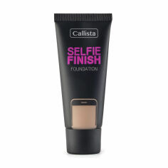 Акція на Тональний крем для обличчя Callista Selfie Finish Foundation SPF 15, 110 Sandstone, 25 мл від Eva