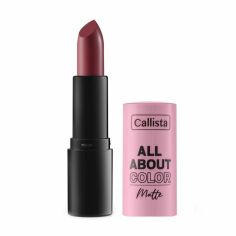 Акція на Матова помада для губ Callista All About Color Matte Lipstick, 504 That Rose, 4 г від Eva