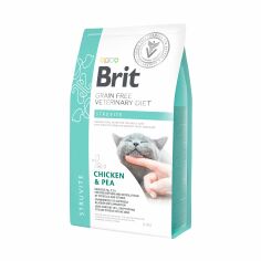 Акция на Сухий корм для кішок Brit Veterinary Diet Struvite при лікуванні та для профілактики сечокам'яної хвороби, 2 кг от Eva