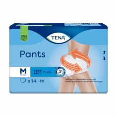 Акція на Урологічні труси-підгузки для дорослих TENA Pants Plus, розмір M, 14 шт від Eva