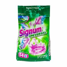 Акция на Пральний порошок Signum Universal, 54 цикли прання, 4.5 кг от Eva