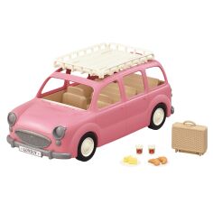 Акция на Ігровий набір Sylvanian Families Рожевий автомобіль для пікніка (5535) от Будинок іграшок