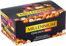 Акція на Упаковка батончикiв Millennium Golden Nut з цілим горіхом 40 г х 14 шт від Rozetka