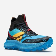 Акция на Чоловічі кросівки для бігу Saucony Endorphin Trail Mid S20646-01 43 (9.5US) 27.5 см Блакитні от Rozetka