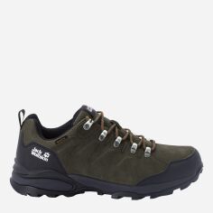 Акція на Чоловічі кросівки з мембраною Jack Wolfskin Refugio Texapore Low M 4049851-4287 40.5 (7UK) 25.5 см Хакі від Rozetka