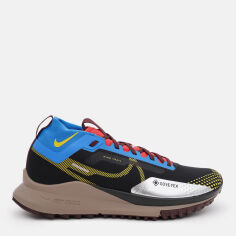 Акція на Чоловічі кросівки для бігу з Gore-Tex Nike React Pegasus Trail 4 Gtx DJ7926-003 45.5 (11.5US) 29.5 см Black/Vivid Sulfur-Lt Photo Blue від Rozetka