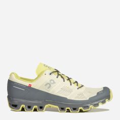 Акция на Чоловічі кросівки для бігу On Running Cloudventure 2 2299619 42 (8UK) 26.5 см Жовтий/Сірий от Rozetka