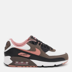 Акция на Чоловічі кросівки Nike Air Max 90 DM0029-105 44.5 (10.5US) 28.5 см Білий/Коричневий/Червоний/Чорний от Rozetka