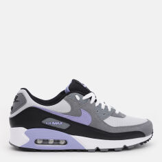 Акція на Чоловічі кросівки Nike Air Max 90 DM0029-014 41 (8US) 26 см Сірий/Фіолетовий/Чорний від Rozetka