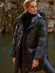 Акция на Куртка зимова жіноча Gepur 42553 XS-S Чорна от Rozetka