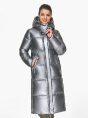 Акція на Куртка зимова довга жіноча Braggart 55005 44 (XS) Пірит від Rozetka