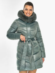 Акция на Куртка зимова довга жіноча Braggart 57635 48 (M) Турмалін от Rozetka