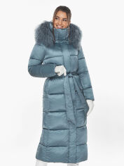 Акция на Куртка зимова довга жіноча Braggart 59130 46 (S) Маренго от Rozetka