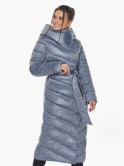 Акция на Куртка зимова довга жіноча Braggart 51046 48 (M) Ніагара от Rozetka
