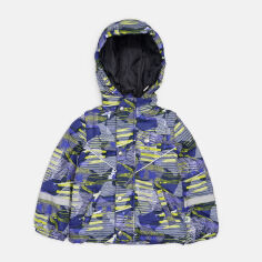 Акция на Дитяча демісезонна куртка для хлопчика Модний карапуз 03-00838 104 см Синя от Rozetka