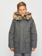 Акция на Підліткова зимова куртка для хлопчика Lenne Kaur 23668-3000 140 см от Rozetka