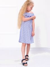 Акция на Дитяча літня сукня для дівчинки Носи своє 6027-002-1 110 см Смужка (Блакитний) (p-5937-43980) (p-5937-43980) от Rozetka