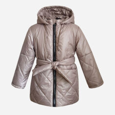 Акция на Дитяча демісезонна куртка для дівчинки Одягайко 22861 110 см Пудрова от Rozetka