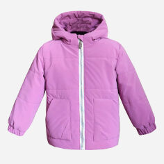 Акція на Дитяча демісезонна куртка для дівчинки Одягайко 22838 86 см Бузкова від Rozetka