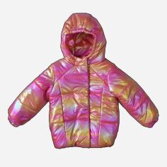 Акція на Дитяча демісезонна куртка для дівчинки Одягайко 22745 104 см Рожева від Rozetka