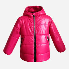 Акція на Дитяча демісезонна куртка для дівчинки Одягайко 22843 134 см Рожева від Rozetka