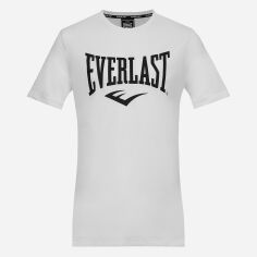 Акція на Футболка спортивна довга чоловіча Everlast Moss 873980-60-3 S Біла від Rozetka