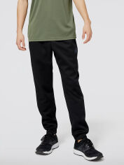 Акція на Спортивні штани утеплені чоловічі New Balance Heat Tenacity Performance MP23022BK S Чорні від Rozetka