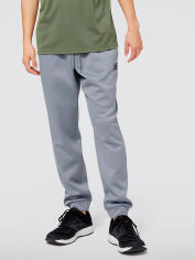 Акція на Спортивні штани утеплені чоловічі New Balance Heat Tenacity Perf Fleece MP23022GNM 2XL Сірі від Rozetka