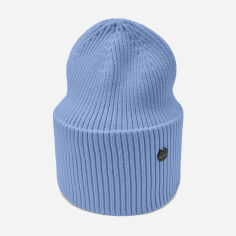Акция на Дитяча демісезонна шапка-біні в'язана для дівчинки Anmerino Мілена 9057 56-58 Блакитна (А_001524) от Rozetka