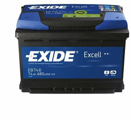 Акція на Exide Excell 6СТ-74 Евро (EB740) від Stylus