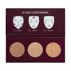 Акція на Палетка для контурингу обличчя Affect Cosmetics Contour Palette, 18 г від Eva