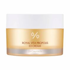 Акція на Крем для обличчя Dr.Ceuracle Grow Vita Propolis 33 Cream з екстрактом прополісу, 50 г від Eva