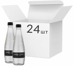 Акція на Упаковка води питної джерельної негазованої Harrogate 0.33 л x 24 шт від Rozetka