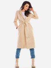 Акция на Пальто Awama A464 1098960 S-M Beige от Rozetka