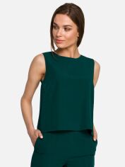 Акція на Блузка Stylove S257 864469 XL Green від Rozetka