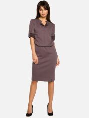 Акция на Плаття BeWear B056 86959 XL Brown от Rozetka