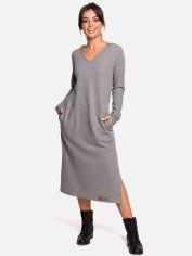 Акция на Плаття BeWear B128 90807 S Grey от Rozetka