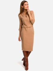 Акція на Плаття жіноче Stylove S194 91113 L Капучіно від Rozetka