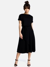 Акция на Плаття BeWear B067 87003 L Black от Rozetka