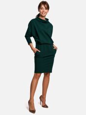 Акція на Плаття жіноче BeWear B175 137614 S-M Темно-зелене від Rozetka