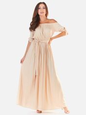 Акция на Плаття Awama A357 128506 L-XL Beige от Rozetka