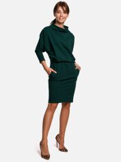 Акція на Плаття BeWear B175 137614 2XL-3XL Dark Green від Rozetka