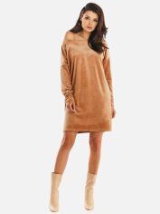 Акція на Плаття Awama A370 212871 One Size Beige від Rozetka