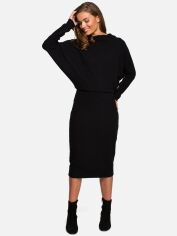 Акция на Плаття Stylove S245 235506 2XL-3XL Black от Rozetka