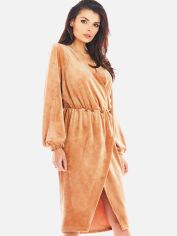 Акция на Плаття Awama A406 292242 S Beige от Rozetka