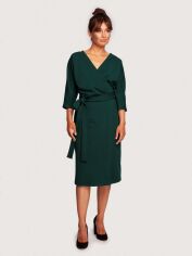 Акція на Плаття BeWear B241 1197405 2XL Dark Green від Rozetka